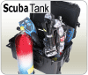 Scuba Diving Dual Tank Carrying Case