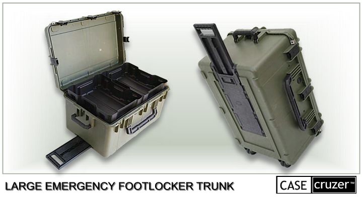 Large Emergency Footlocker Case