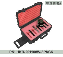 Hard Drive 8 Pack Carrying Case