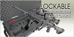 Lockable & Customizable Gun Cases