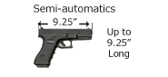 Holds Semi-auto Handguns
