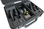 Shooting Range Handgun Case 4 Pack with Room for Accessories