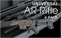 Universal AR Rifle Case 4 Pack