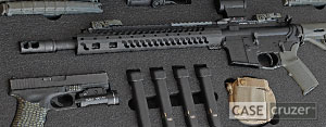AR Rifle and Glock Custom Weapon Cases