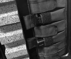 Gun Case has Holster for Handgun Magazines