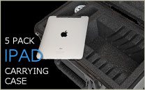 iPad 5 Pack Carrying Case