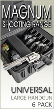 Magnum Handgun Case 6 Pack