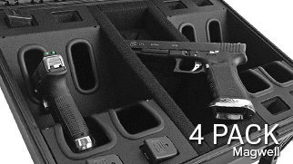 Magwell Handgun Case 4 Pack