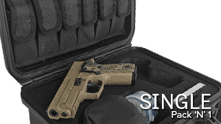 Pack N 1 Handgun Case Single