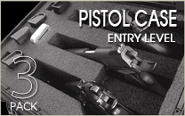 Pistol Case 3 Entry Level