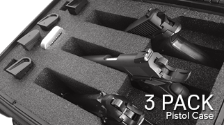 Pistol Case 3 Pack