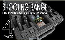 Shooting Range Case 4 Pack