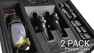 Handgun Cases 2 Pack for Shooting Range