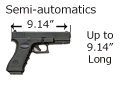 Holds Semi Automatic Handgun