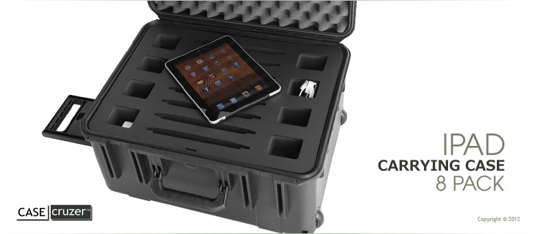 8 pack iPad shipping case
