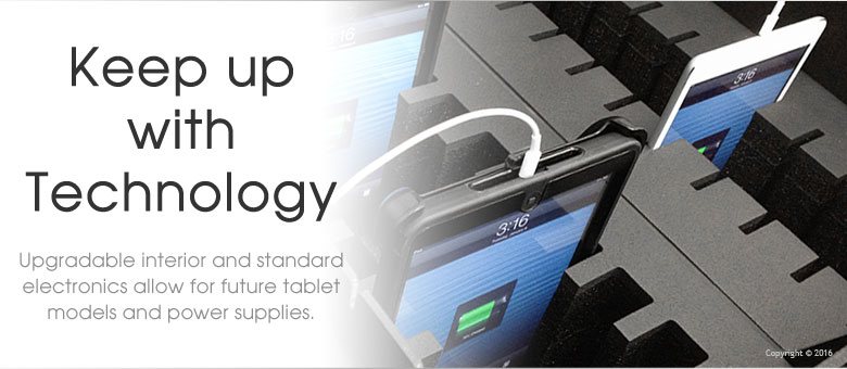 Multi iPad Charging Station Upgradable Interior