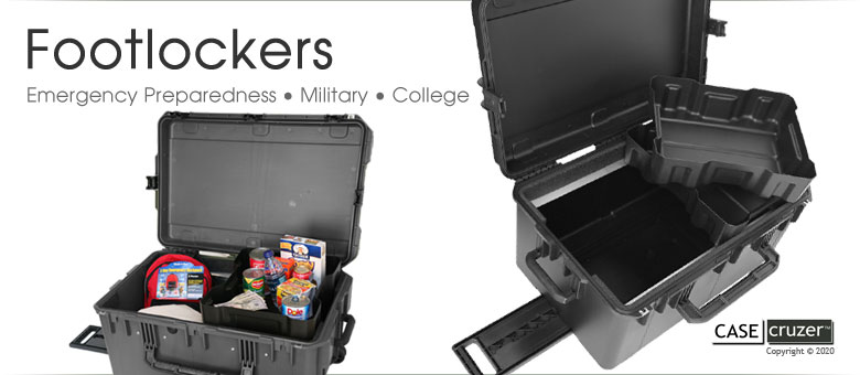 Emergency Preparedness Kit Footlocker College Military Storage