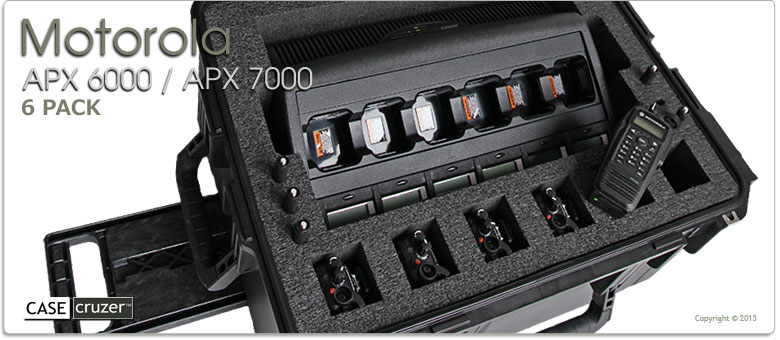 Motorola APX 6000 Radio Cases