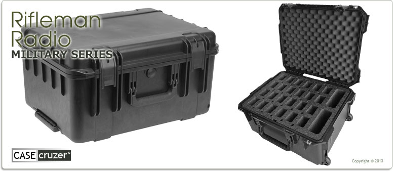 Handheld Rifleman Radio Cases