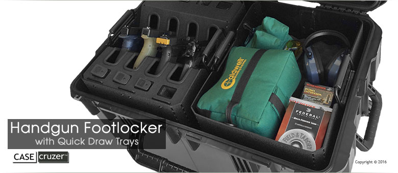 Handgun Case Footlocker