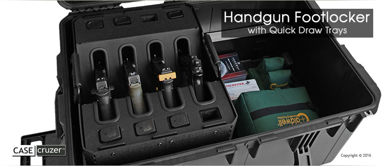 Handgun Footlocker Case