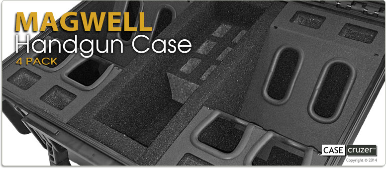 Magwell Handgun Case for Shooting Range