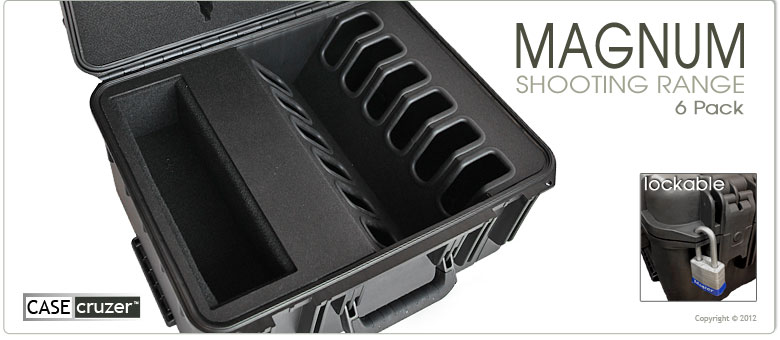 Lockable Shooting Range Handgun Case