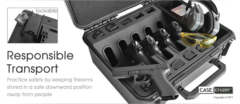 Universal Handgun Shooting Range Case