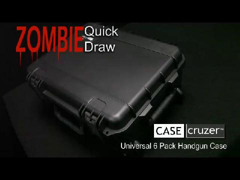 Handgun-Case-Zombie-Quick-Draw-Universal-6-Pack-CaseCruzer