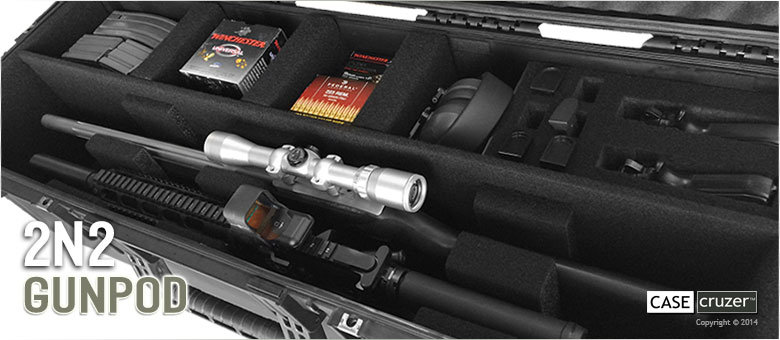 2N2 Gun Case and Handgun Case