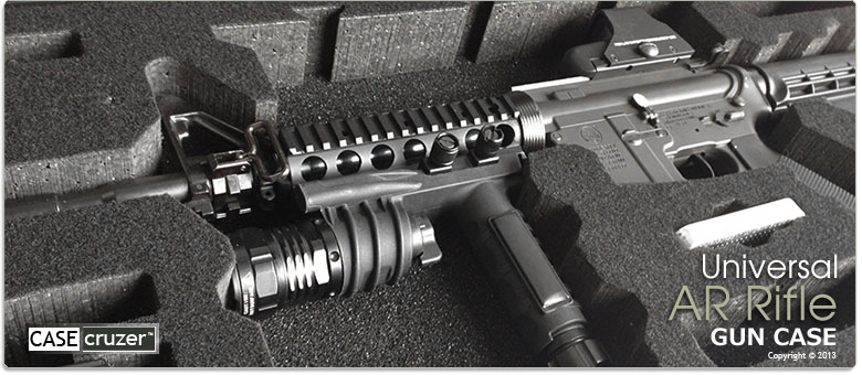 AR Rifle Gun Case Single