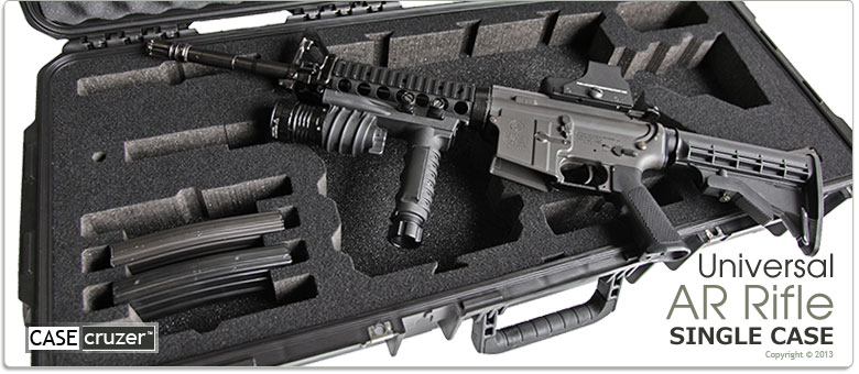 Tactical AR Rifle Case