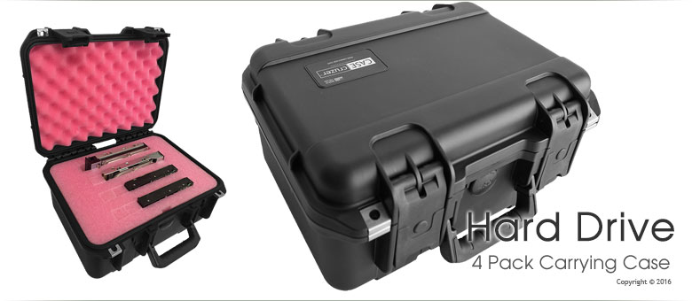 Hard Drive Case 4 Pack