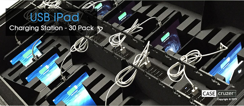 USB iPad Charging Station 30 Pack