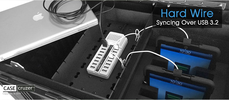iPad Sync 'N' Charge Station with Laptop