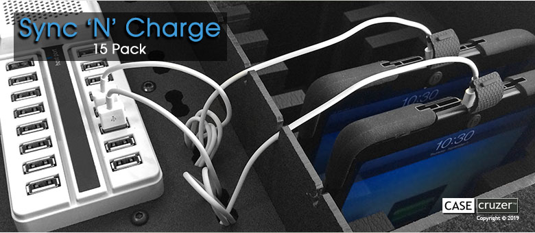 Multiple iPad Syncing and Charging Station